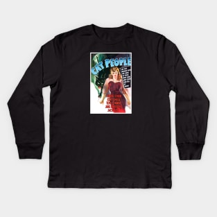 Cat People Kids Long Sleeve T-Shirt